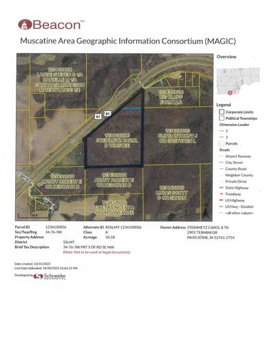 37.3 Acres Highway 61 S Highwa, Letts, IA 52754 - #: QC4247874