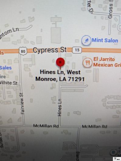 Hines Lane, West Monroe, LA 71291 - #: 206692