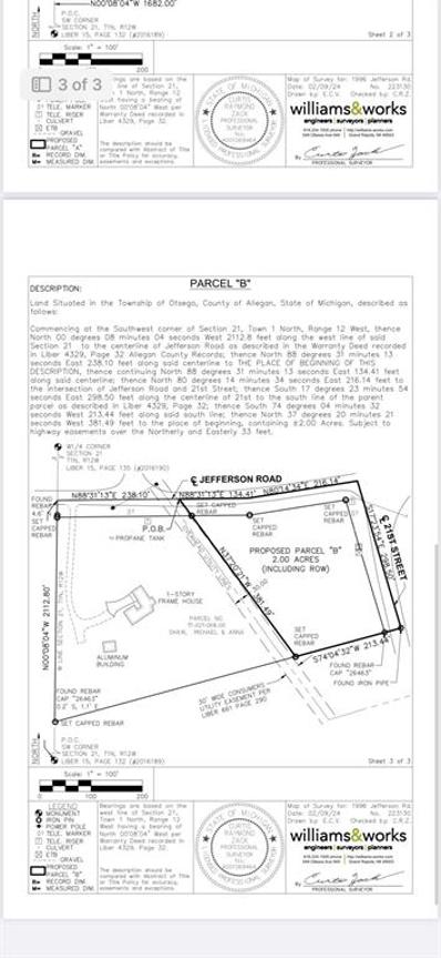 Jefferson Road, Otsego Twp, MI 49078 - MLS#: 65024008396