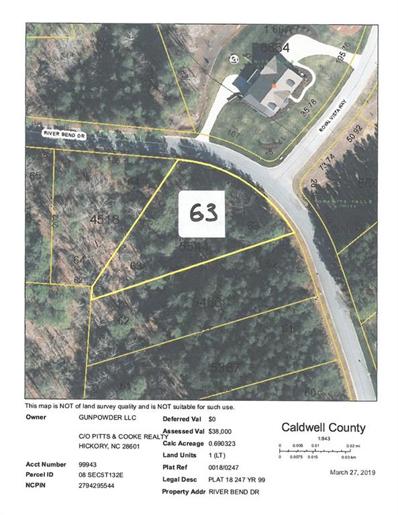 63 River Bend Drive, Granite Falls, NC 28630 - #: 3489211